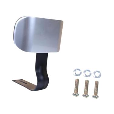 Imagem de UGPLM Encosto para bicicleta elétrica Encosto para passageiro Almofada para costas macia, conveniente e universal, fácil de instalar para bicicleta elétrica, Prata