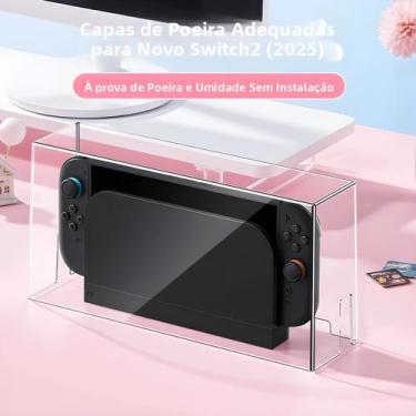 Imagem de Capa Protetora Transparente De Acrílico À Prova De Poeira E Água Para 