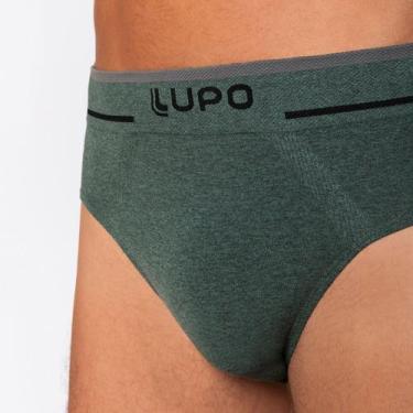Imagem de Cueca Lupo Slip Sem Costura 624-003, Oliva, 7, P