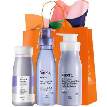 Imagem de Kit Presente Natura Tododia Fragrância Algodão Acompanha Sacola Presenteal.