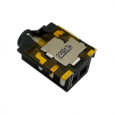 Imagem de ZAHARA Substituição de porta de entrada de áudio 7PIN para Dell Latitude 7400 2 em 1 9410 EDB41 FDV40 2SJ3095-052111F Entrada de entrada de microfone de fone de ouvido de áudio