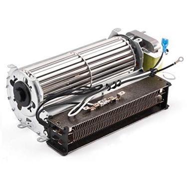 Imagem de Adviace Ventilador de Lareira de Reposição e Elemento de Aquecimento para Lareira Elétrica Twinstar, Fogão A Lenha, Soprador com Elemento de Urze para Lareira Elétrica Twin Star 28E05, 28E05R, Ts-001,