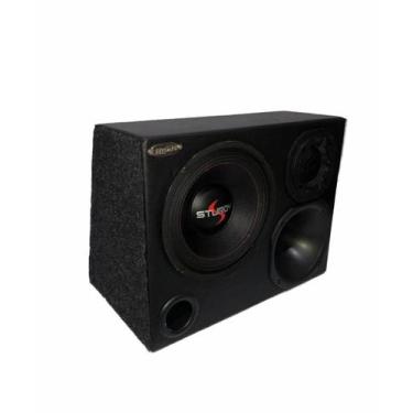 Imagem de Caixa Trio Passiva 8 Polegadas Sturdy Woofer 400 Watts RMS, Preto