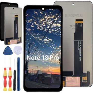 Imagem de Yuxyiony Nova tela de substituição para tela LCD Hotwav Note 18 Pro e acessórios de ferramenta de substituição
