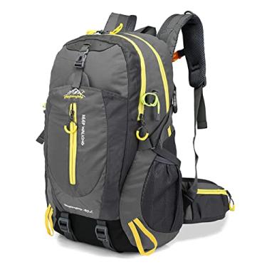 Imagem de Mochila de viagem resistente à água 40L, acampamento, caminhada, laptop, mochila, escalada, costas, para homens e mulheres