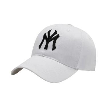 Imagem de Boné Snapback Unissex Ajustável com Letras Bordadas - Chapéu de Sol em