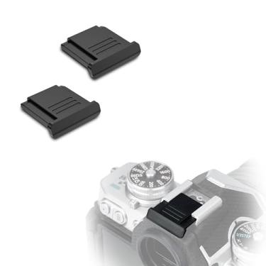 Imagem de JJC 2 peças de proteção para câmera hot shoe para Nikon Z f Zf Zfc Z30 Z50 Z9 Z8 Z7 Z6 II Z5 D850 D810 D780 D750 D7500 D7200 D5600 D5500 Coolpix P950 P10000 Ricoh GR III GR IIIx substitui Nikon BS-1