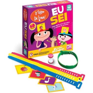 Imagem de Jogo de Cartas EU Sei SHOW da Luna - Nig Brinquedos