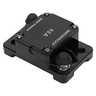 Imagem de Interruptor Impermeável do Suporte do Fusível da Restauração Automática do Disjuntor DC12-24V HT-608 para Veículos (60A)