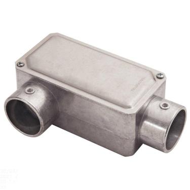 Imagem de Condulete Fixo 1" Tipo "lr" - Com Tampa / Sem Rosca / Sem Pintura Tramontina