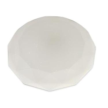 Imagem de Luminária Plafon Led Integrado Sala E Quarto 3 Temperaturas Branco 24W (Branco)