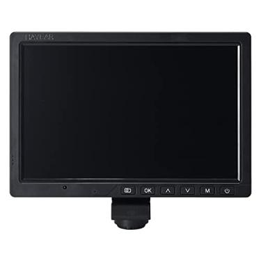Imagem de HAYEAR Câmera de microscópio digital LCD de 10,1 polegadas, 16 MP, HDMI, USB, câmera industrial com monitor compatível com suporte C