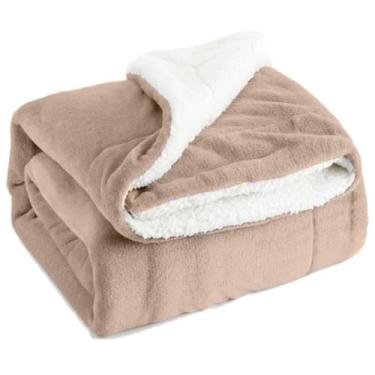 Imagem de Manta Reversível Sherpa para Bebê, Microfibra e Poliéster, 95x85cm, Antialérgico, Dupla Face, Carneirinho, Cores Aleatorias,enviamos tons unissex, Ideal para Dormir.