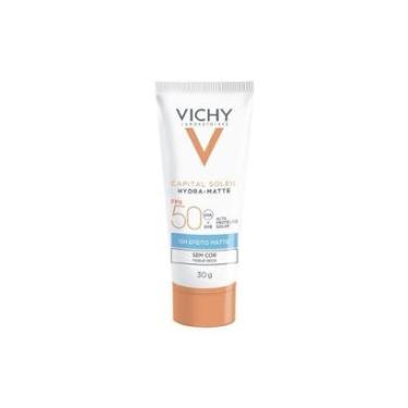 Imagem de Vichy Capital Soleil Hydra-Matte Protetor Solar Facial FPS50 30g-Unissex