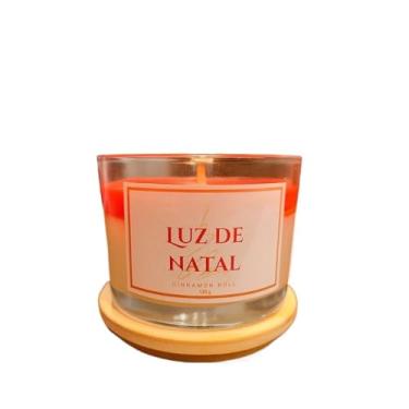 Imagem de Vela Aromatica, Vela Aromática Artesanal Natal Amor Especial Premium180g/100g(100g)