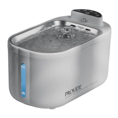 Imagem de Whtkoph Bebedouro para Gatos, Bebedouro para Animais de Estimação, 4 L/135, Filtragem Interna Ultrassilenciosa, aço Inoxidável, Automático, para Gatos, Cães E