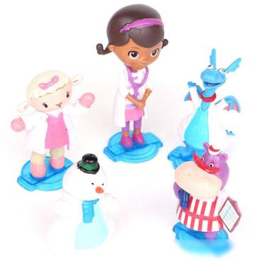 Imagem de Figura Toy, modelo colecionável Docs Mc-Stuffins, 5 unidades/lote