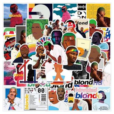 Imagem de Adesivos Frank Ocean Blonde Anime Cartoon 50 unidades de PVC