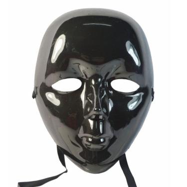 Imagem de Máscara facial Full Face Festival Show Death PVC Black 40g