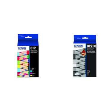 Imagem de Cartucho de Tinta Epson T812 DURABrite Ultra Negro Extra Alta Capacida