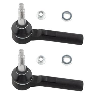Imagem de WEDOAUTO 2 peças de hastes de direção dianteiras externas adequadas para Chrysler 200 2011-2014, Sebring 2007-2010, para Dodge Avenger 2008-2014, Calibre 2007-2012, Journey 2009-18, para Jeep Compass
