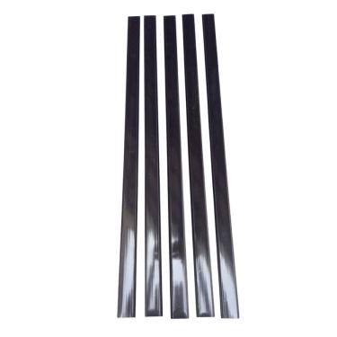 Imagem de Porta Etiqueta Universal Bandeja 89 Cm Preto Kit 25