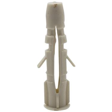 Imagem de Bucha 6mm P- Tijolo Com Aba 100 Unidades