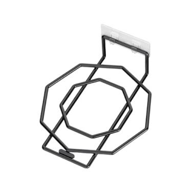 Imagem de FytStycale Prateleira para Pia, Suporte para Pia, Utensílios Domésticos, Organização, Prateleira, Organizador Multifuncional para Debaixo Do Armário, Suporte Par, aço Carbono Preto, Tamanho real