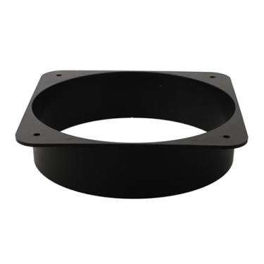 Imagem de ShengQuanHao Conector de Duto de Ventilação, Adaptador de Ar de Exaustão, Peça Moldada para Refrigeração, Aquecimento E Ventilação, Flange de Conector de Duto para, 6 Inch