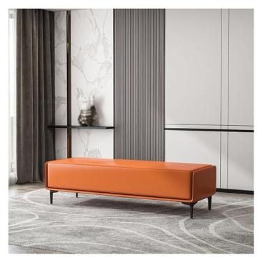 Imagem de FAMEOYA Banco de armazenamento de sapatos, banco de troca de sapatos, banco de cabeceira para quarto, vestiário, porta de casa, pode sentar e usar banquinho de sofá banco de cabeceira banco de sapatos