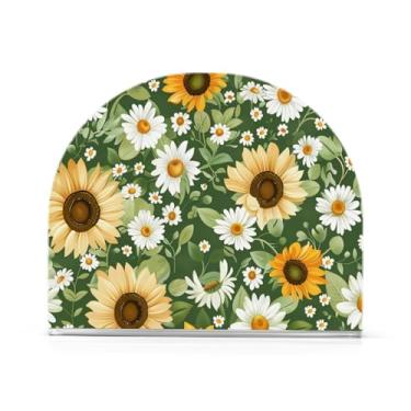 Imagem de Lindo porta-guardanapos de girassóis para mesas, porta-guardanapos de Halloween para cozinha, porta-guardanapos de mesa, porta-guardanapos de coquetel, porta-guardanapos de papel650