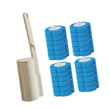 Imagem de YWJLQH Conjunto de escova sanitária com refis - Kit inicial profissional para limpeza profunda, 24 Refis para a Cabeça