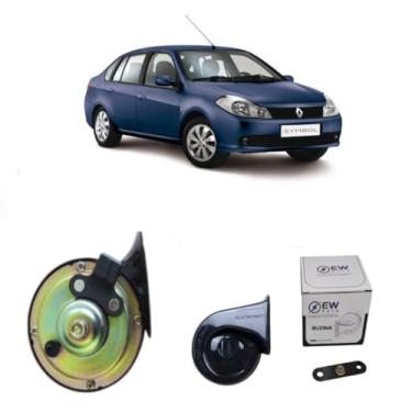 Imagem de BUZINA AUTOMOTIVA CARACOL COM PLUG 2 PINOS E CONECTOR PARA SYMBOL 2009>2013