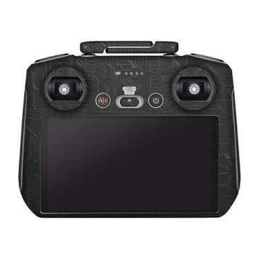 Imagem de Capa antirriscos RC 2 para controle DJI RC2 decalque película para controle remoto AIR3 capa adesiva acessórios de equipamento de vídeo fotográfico (Circuit Black, para DJI RC2)
