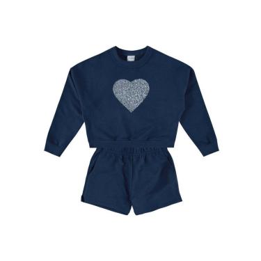 Imagem de Conjunto infantil menina em moletinho Mundi-Feminino