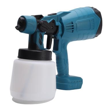 Imagem de Luocute Pulverizador de Tinta Sem Fio, Pistola Elétrica de Alta Pressão de 1000-1200ml 200W, Com Largura de Pulverização Ajustável, para Teto e Paredes de Cercas de Móveis