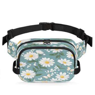 Imagem de Pochete de decoração étnica mandala para mulheres e homens com alça ajustável, bolsa transversal, bolsa de peito, bolsas de bumbum, Cor 20