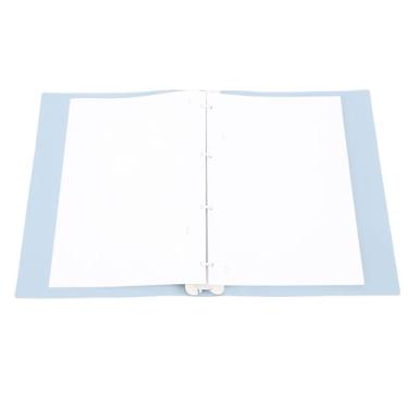 Imagem de Hyuduo Notebook Recarregável Notebook Planner PU Couro Impermeável Fade Proof 70 Páginas para Escrever Nota Tomando Mind Mapping Com 2 Páginas de Instrução 17 Grelha Pontilhada