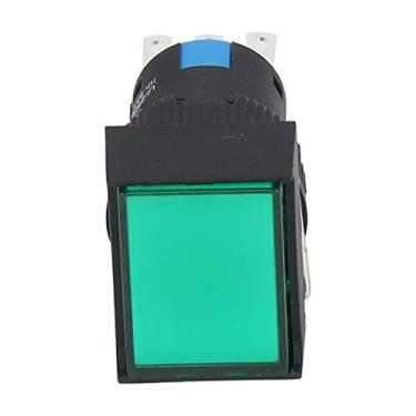 Imagem de Hyuduo Interruptor de Botão de Pressão 25pcs Interruptor Momentâneo Interruptor AC 0-240V 5A Com Indicador de Luz para Relés de Controle de Máquina de Equipamentos Contatores