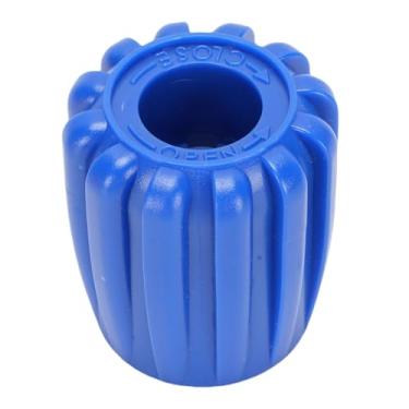 Imagem de RiToEasysports Acessórios de Mergulho Aqualung, Botão de Válvula de Tanques de Mergulho Substituição de Aço Inoxidável ABS Com Conexão Segura para Válvula de Cilindro de Mergulhos Aqualung (BLUE)