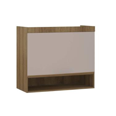 Imagem de Armário Aéreo Maleiro Modulado 2 Portas 97cm Veneza Luciane Móveis