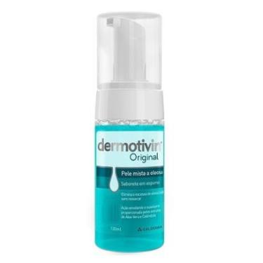 Imagem de Dermotivin Original Espuma de Limpeza - Limpeza Facial para Pele Oleosa 130ml-Unissex