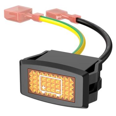 Imagem de FIXHAWK Luz de aviso de bateria de 48 volts com capacidade de leitura CDM para carro clube precedente/tempo/avante carrinho de golfe elétrico 2014-UP, substitui OEM #103993901 105152301