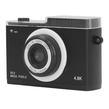 Imagem de ZJchao Câmera Digital 1080P 48MP Com Zoom 8X Câmera Portátil Compacta Com Tela IPS de 2,4 Polegadas para Vlogging de Viagens e Fotografia Ao Ar Livre Material ABS