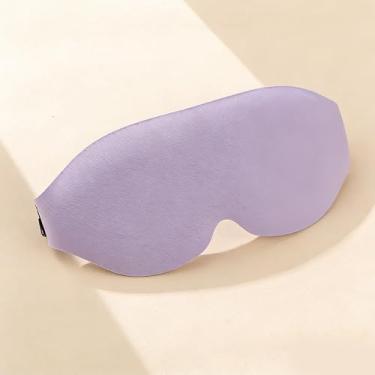 Imagem de Máscara ocular com bloqueio de luz para dormir - Design confortável sem pressão para escritório em casa e viagens