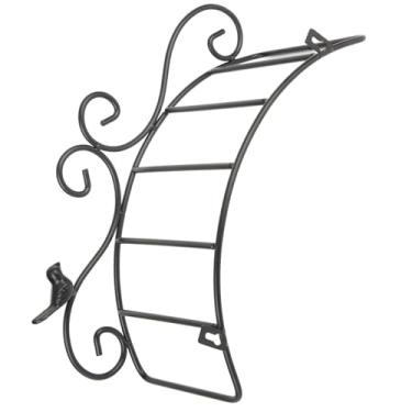 Imagem de GLOGLOW Suporte para Mangueira de Jardim, Tinta Spray de Ferro, Suportes Multifuncionais de Estilo Antigo, 35 X 16 Cm, Montado na Parede para Uso Interno e Externo