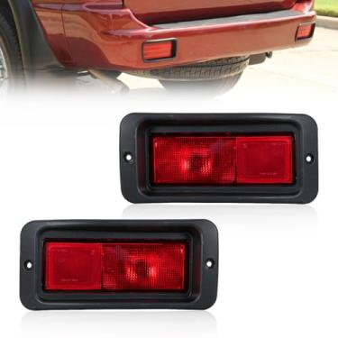 Imagem de JESYMBX Para Mitsubishi Pajero MONTERO Sport 1999-2008 Luz Traseira Acessórios de Carro Lâmpada Refletora de Para-choque Traseiro Esquerda e Direita 1 Par