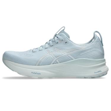 Imagem de ASICS Tênis de corrida feminino Gel-Kayano 32, Céu/prata pura, 41