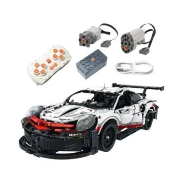 Imagem de Blocos De Montar De Carro De Corrida Super 911RSR 1580 Peças Modelo Cl