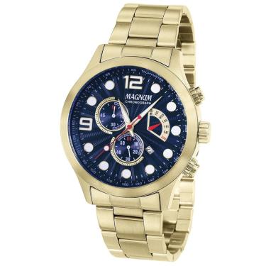 Imagem de Relógio Magnum MA35217A Quartz Dourado-Masculino
